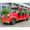 Red Electric Vintage Cars 8~10h Recharge Time High Impact Metal Body